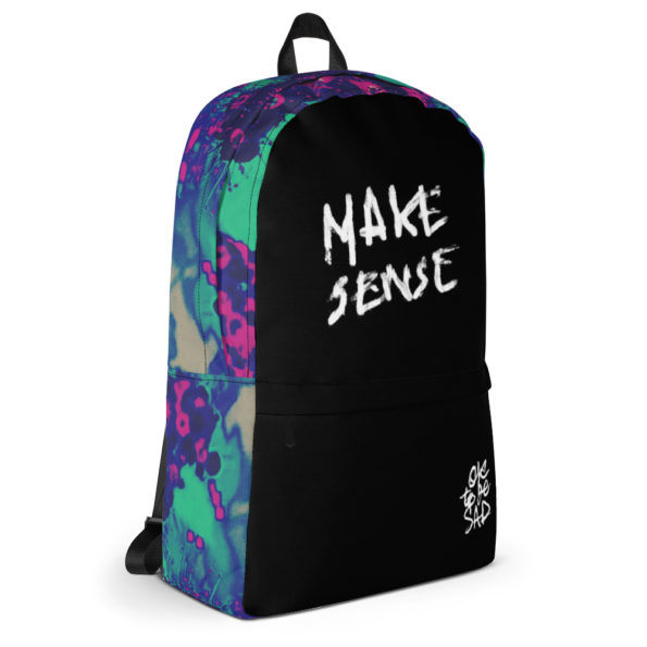 MAKE SENSE - Backpack - Side B