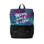 BEING NICE IS COOL - Casual Shoulder Backpack - Front